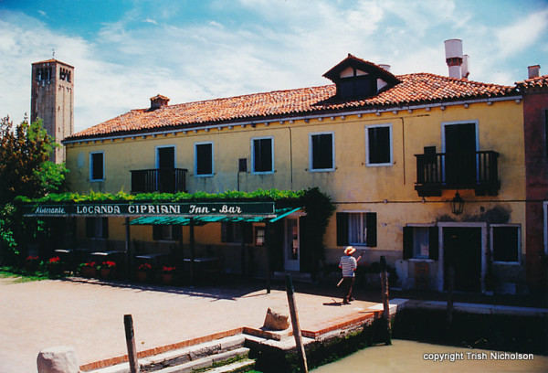 Locanda-Cipriani, where Hemingway stayed in Torcello